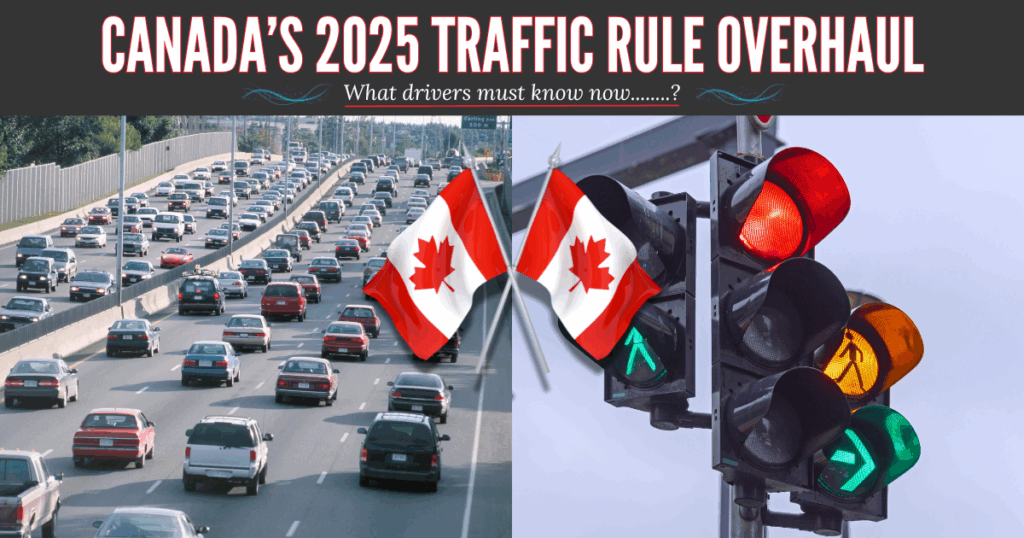 Canada New Traffic Rules 2025 Drivers Rule overhaul: What drivers must know now