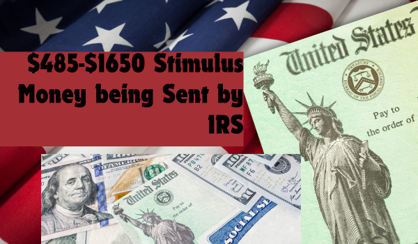 $485-$1650 Stimulus Money being Sent by IRS: Here’s The Condition You Must Meet
