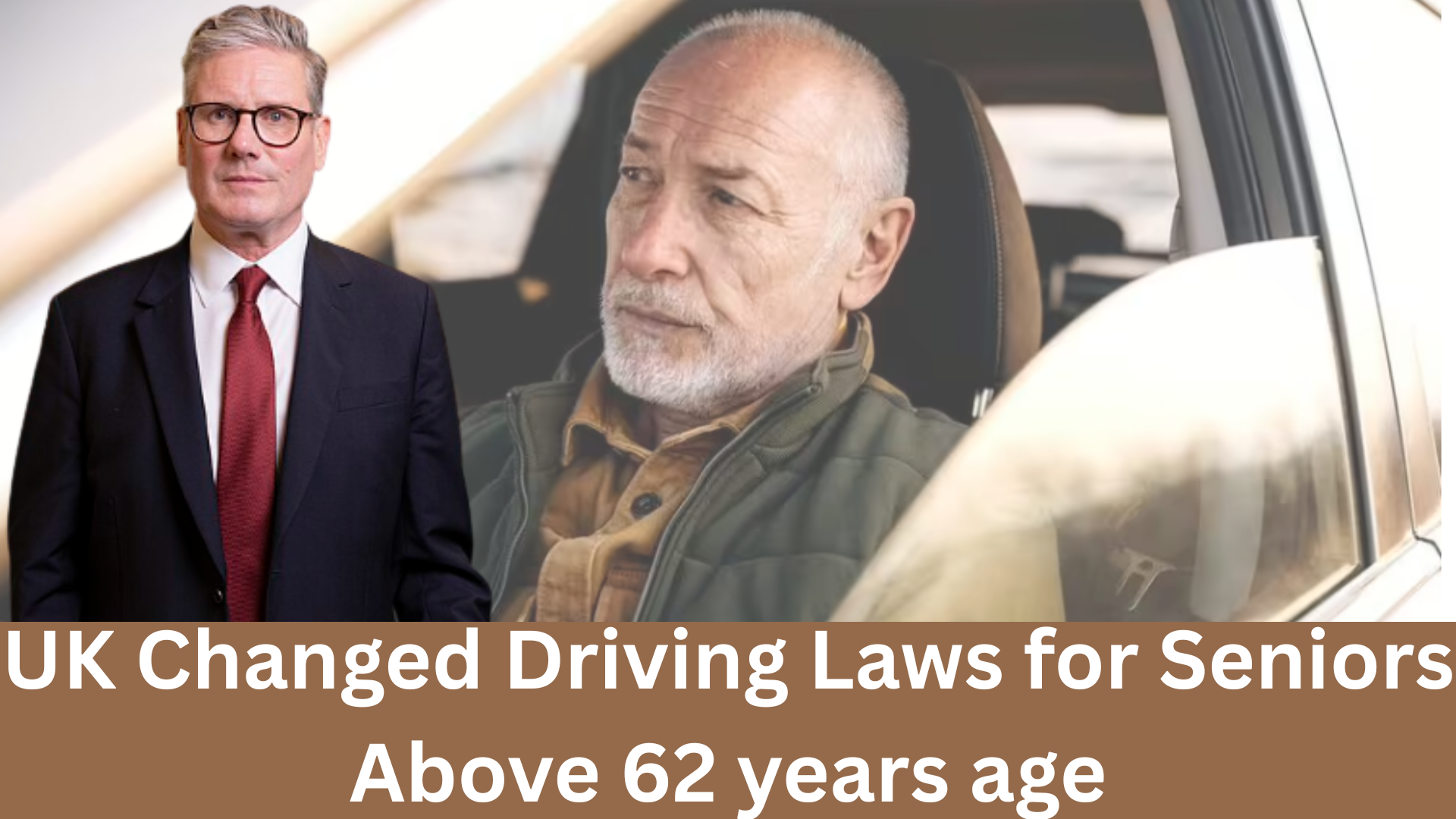 UK Changed Driving Laws for Seniors Above 62 years age